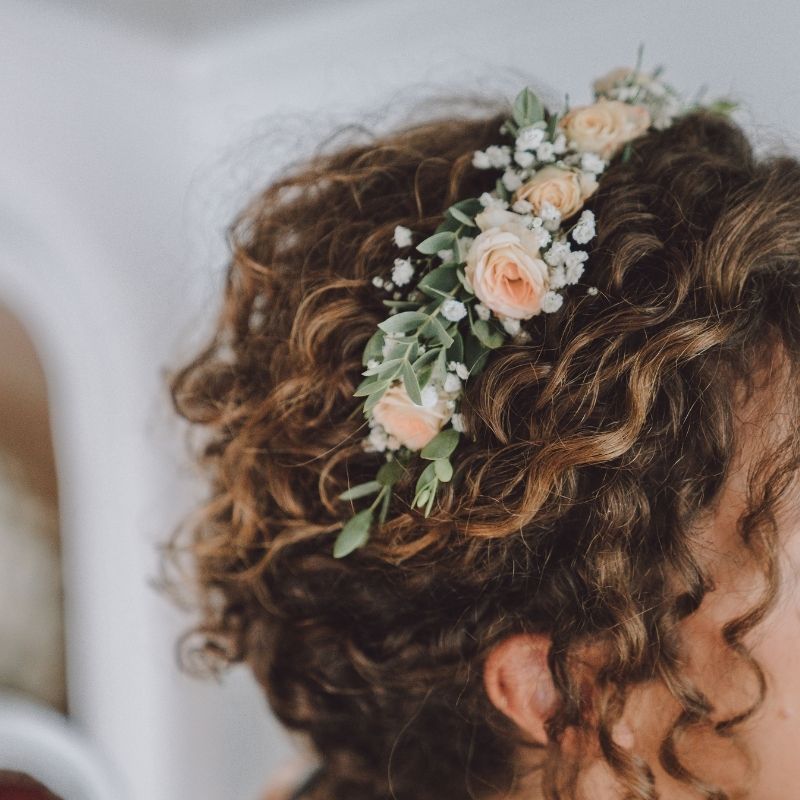 couronne de fleurs